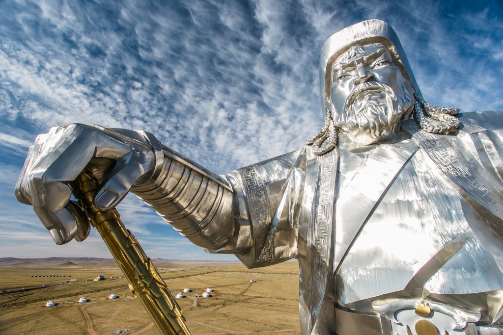 The world’s largest statue of Genghis Khan