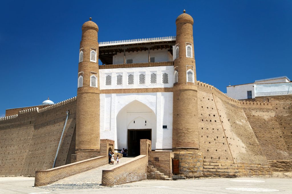 Ark entrance – City of Bukhara – Uzbekistan