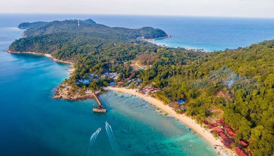 Redang Paradise Resort birdview