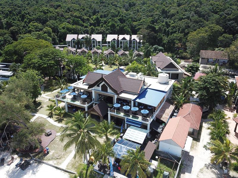 front-view-coral-redang-island-resort