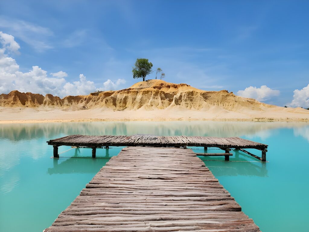 bintan blue lake