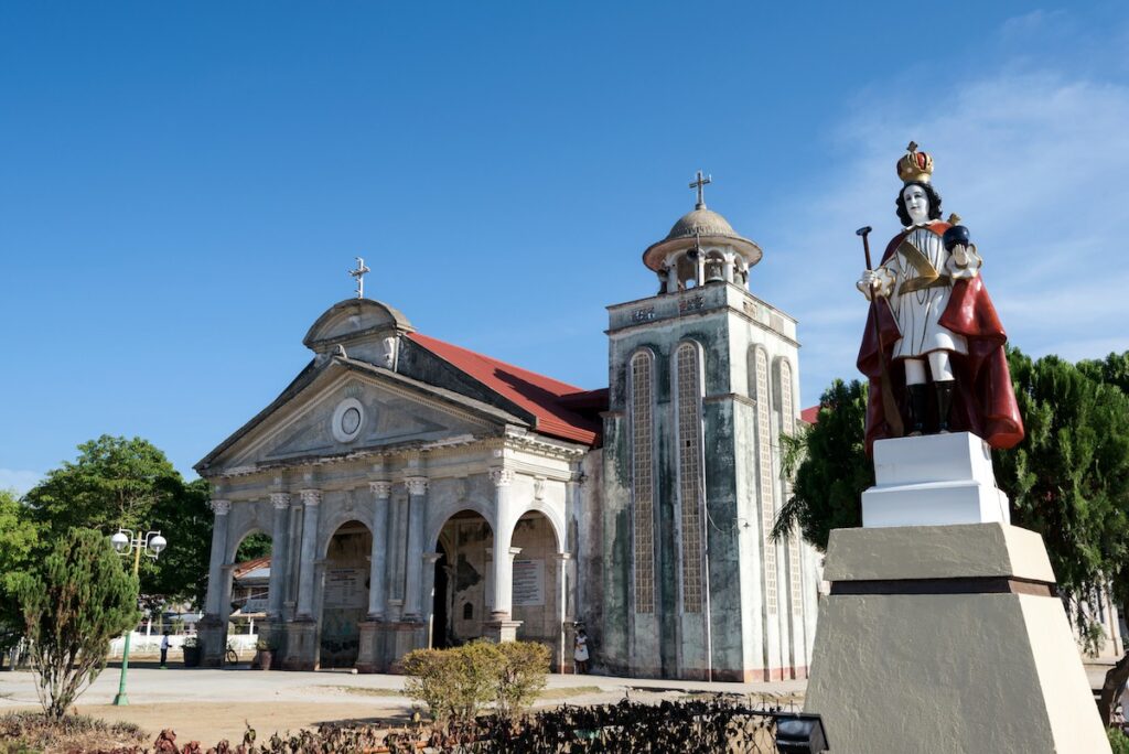 Front,View,Of,The,Saint,Augustine,Church,Of,Panglao,,Bohol