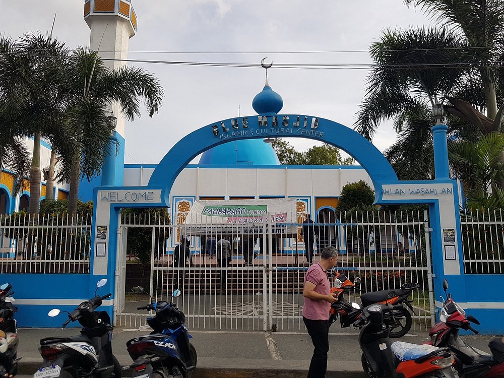 manila blue mosque