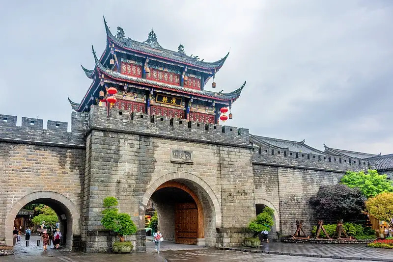 灌县古城